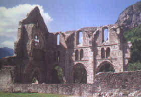 l'abbaye de St Jean d'Aulps
